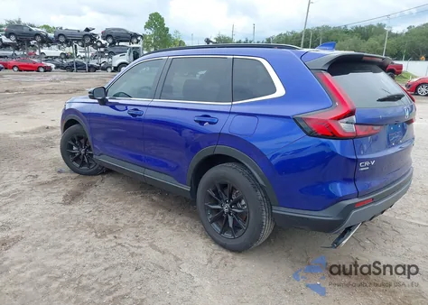 2023 Honda Cr-V Hybrid Sport из США, поврежденный, VIN 7FARS6H59PE010398